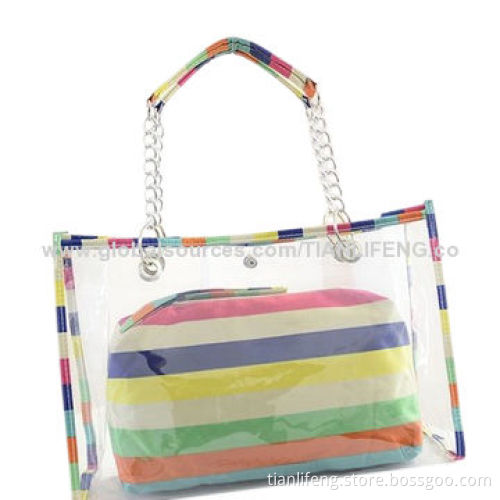 Ladies' Fashion Colorful Beach Bag